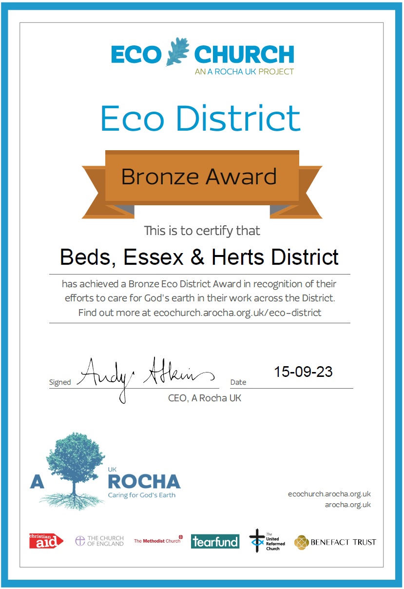 Eco District Bronze Award