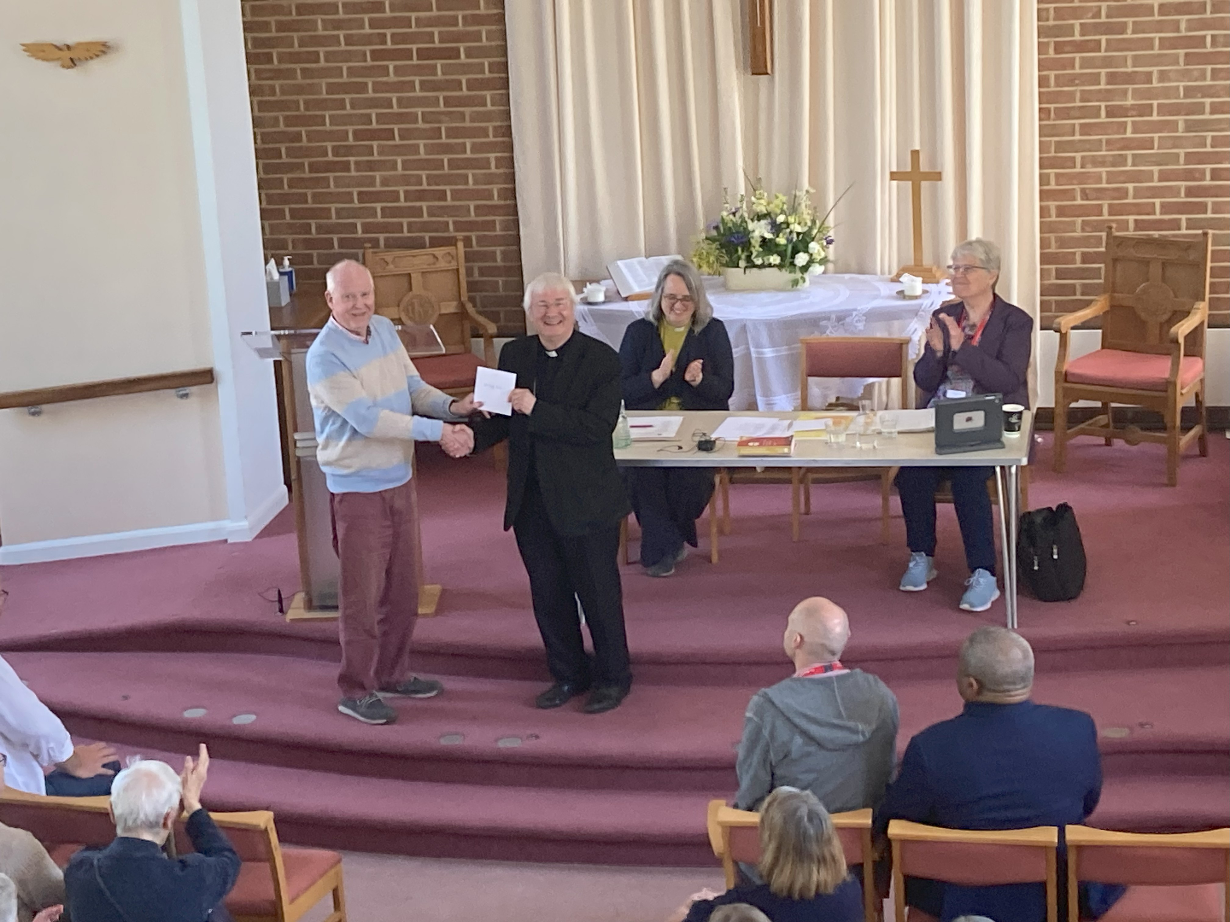 Presentation to Geoff Best Spr